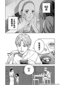 【漫画】私の最高得点は60点…モラハラ夫の“採点”に耐える日々「俺に見合う女になれ」って何様？『60点の夫婦でいいのに』#1