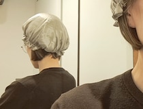 【3COINS】激推しシルクナイトキャップをかぶったらステラおばさん!? 髪の毛は艶しっとり、新たな悩みが…