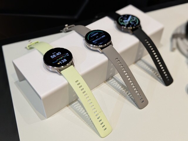 GARMINの最新スマートウォッチ展示