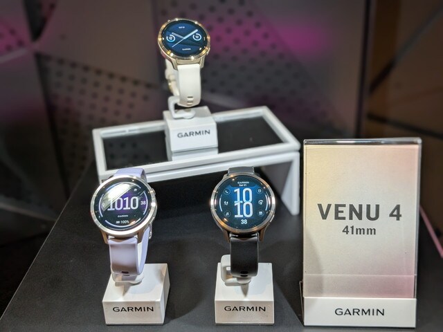 GARMIN Venu 4の展示モデル