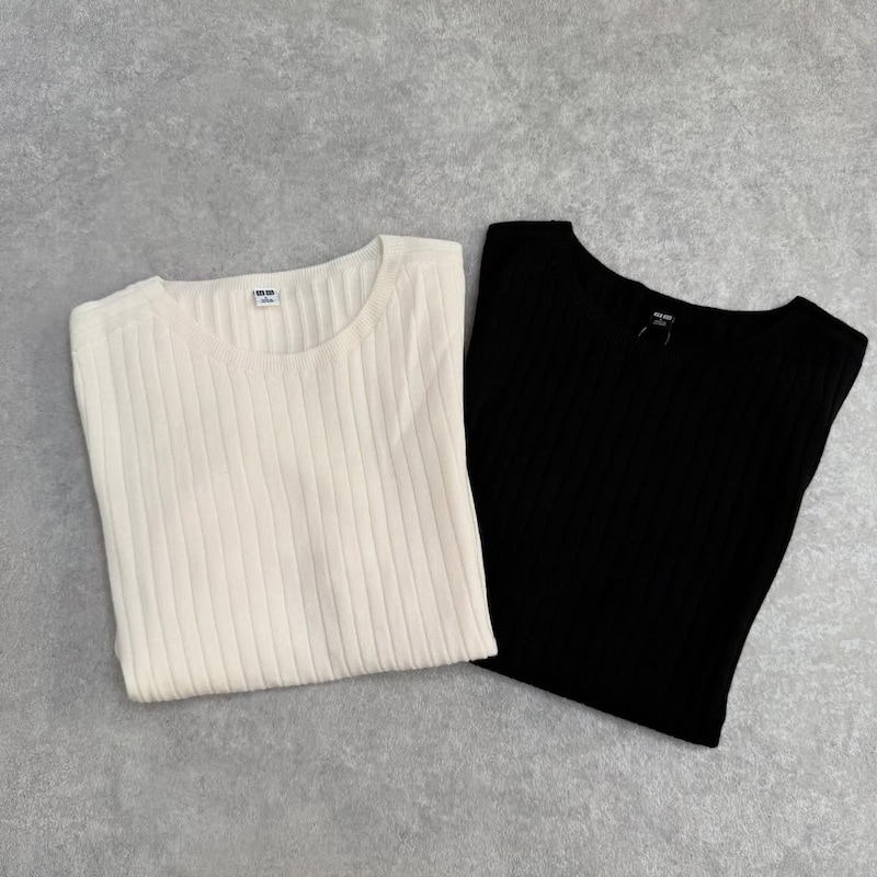 《ALL定価の1000円オフ》今買っておきたい「ユニクロの半袖セーター」3選