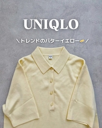 1000円も値下げ中♡秋コーデに即ハマる「UNIQLOの半袖セーター」