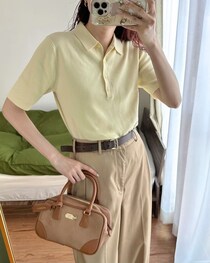 【UNIQLO】通勤も週末もフル稼働！“いま”の気温にちょうどいい半袖セーター