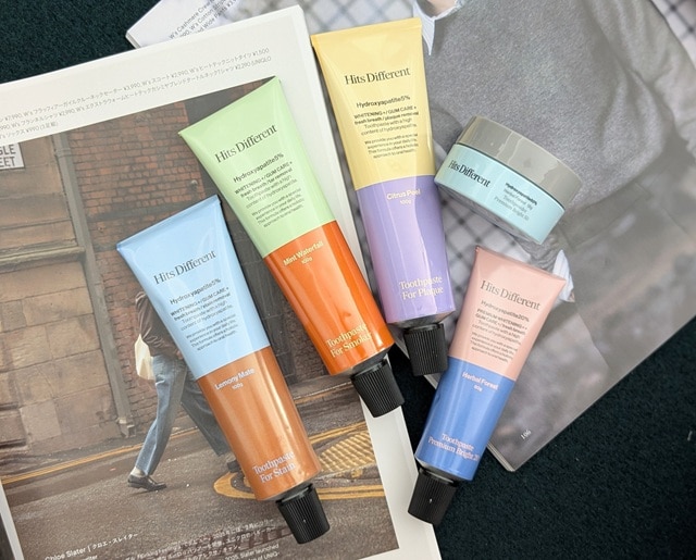 【マツキヨ新PB】おしゃれで機能性抜群な歯磨き粉「ヒッツディファレント」誕生♡