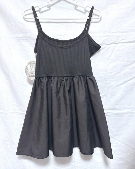 しまむらの「フレアミニキャミワンピース」