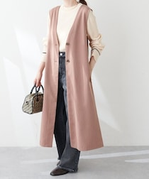 「2022年春、アウターはこれ！」着回しやすいジレベストを特集！