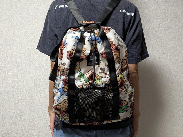 ヒステリックミニトートリュックにしたところ