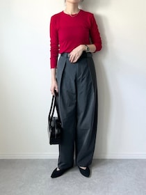 【GU】メンズなのに美脚！値下げ1490円「バレルレッグスラックス」が女子にもバズり中♡
