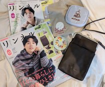 【リンネル12月号＆増刊】ムーミンのがま口ポーチ＆豪華3点セットを開封♡