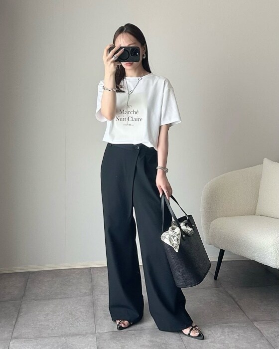 GUのブラックの「ラップスラックス」