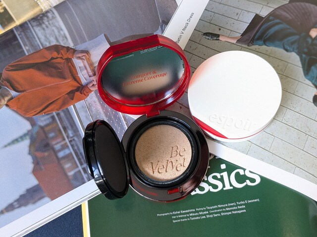 韓国エスポア「ビーベルベット」日本限定カラー＆新感覚のマットパウダー