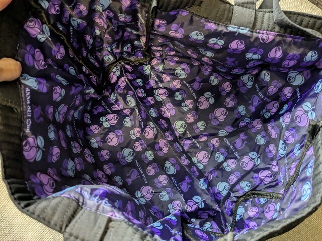 ANNASUI刺繍トートバッグ中