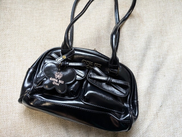 ANNASUIボストンバッグ蝶