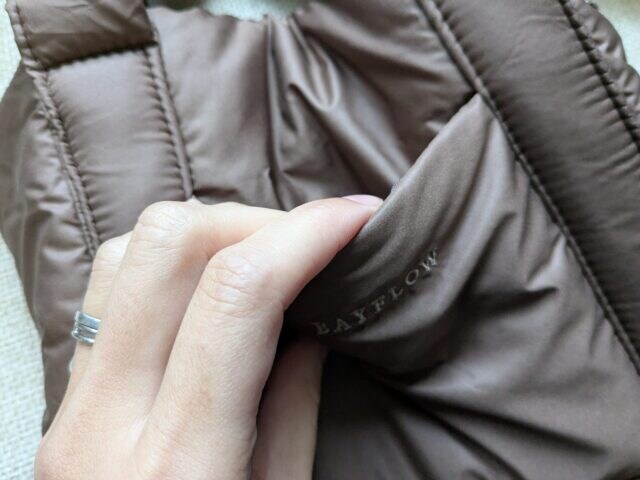 キルティングバッグフロントポケット