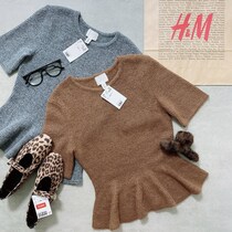 【H&M】SNSで大バズ♡“美くびれ”が叶うニットトップスが可愛すぎる！