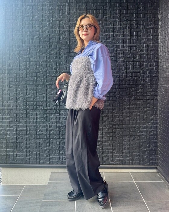 Honeys「フェザーキャミソール」