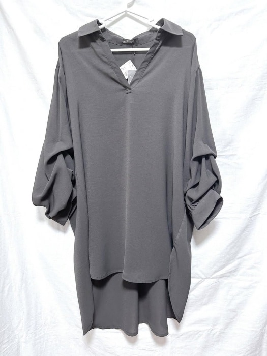 Avail「袖タックビッグシャツ」