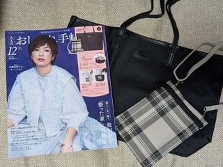 【付録レポ】ハリス上品トート＆チェック柄ポシェットが“これで1640円”は強すぎ…！