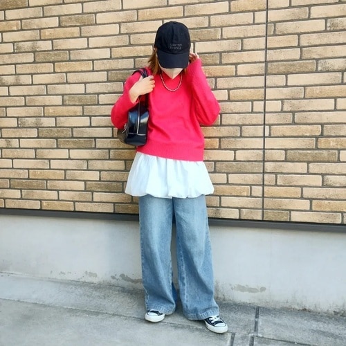 Availの赤ニット4