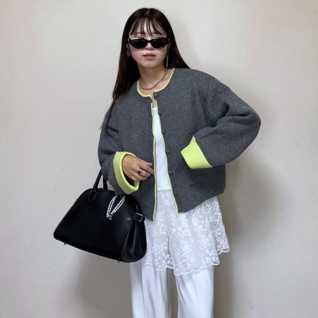 しまむら「チュールレース切替キャミソール」