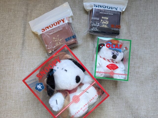 2026年は午年!かわいいスヌーピーのお財布とぬいぐるみが登場☆