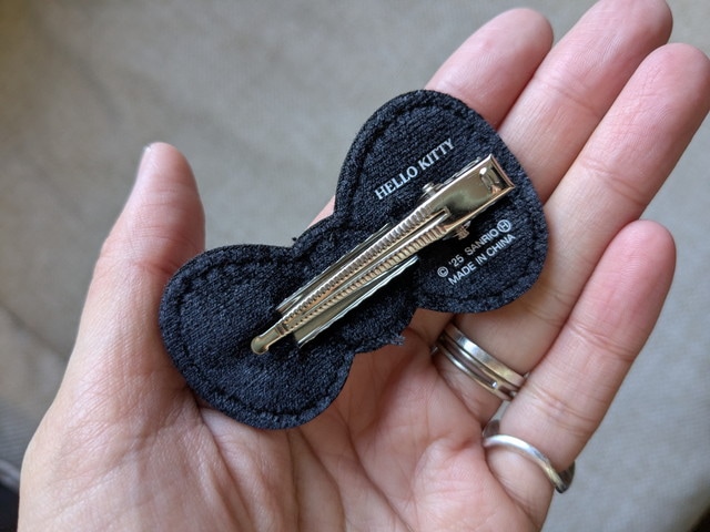 ハローキティヘアクリップクリップ部分