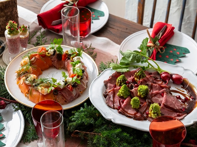 成城石井のおうちクリスマス用アイテムのイメージ