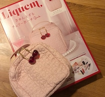 さくらんぼモチーフが可愛すぎ♡「きゅんとするチェリーポーチ」がムック本で登場！