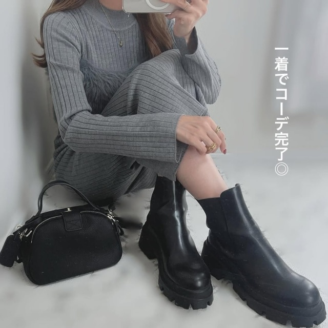 GU「2ピースビスチェセットワンピース」