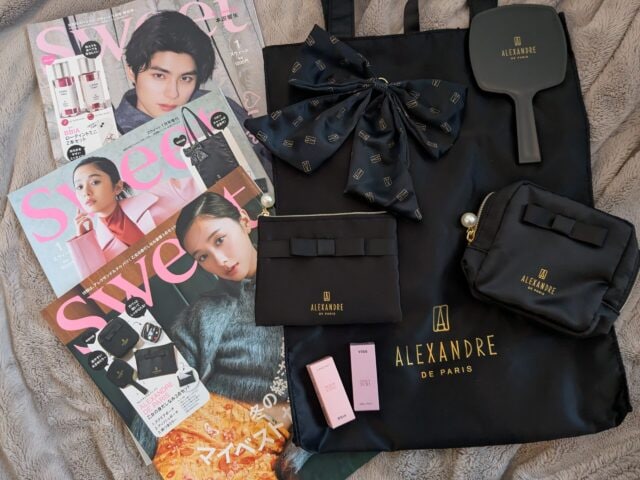 【本当に付録？】ALEXANDRE DE PARISのポーチ＆バッグ、BBIAのティントが超豪華に登場♡