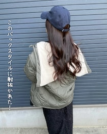 【しまむら】これは大当たり…！3000円台に見えない後ろ姿も可愛いコラボアウター♡