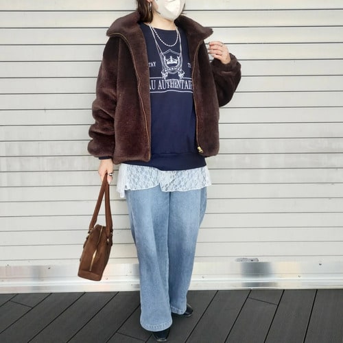 cocaのファーアウター1