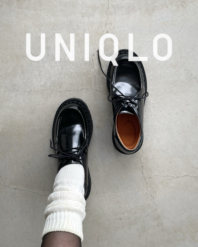 サイズがあったら即レジ！UNIQLO：Cで大ヒットした「高見えレースアップシューズ」