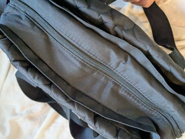 ミッフィーバッグ開け口