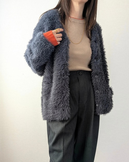 しまむらのファーアウター3