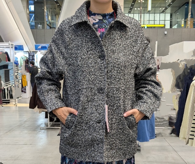 トリオテクスシャツJシボを着用したコーデ