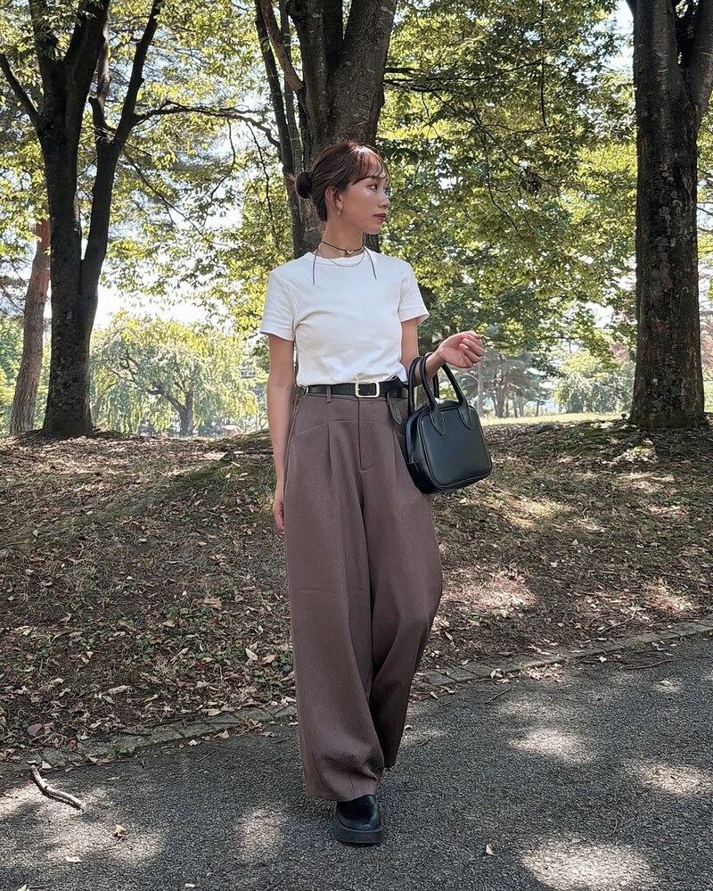 秋にピッタリ◎「しまむらのコクーンパンツ」が凄～く素敵です♡