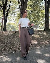 秋にピッタリ◎「しまむらのコクーンパンツ」が凄～く素敵です♡