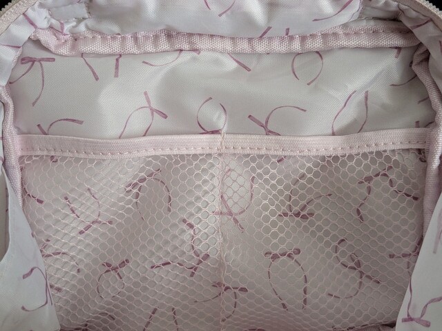 メゾンドフルールリボンケースメッシュポケット