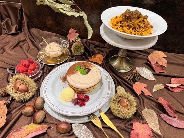 秋の味覚を存分に味わえる新メニューが豊富!『珈琲館』&『カフェ・ド・クリエ』でリッチなカフェタイムを