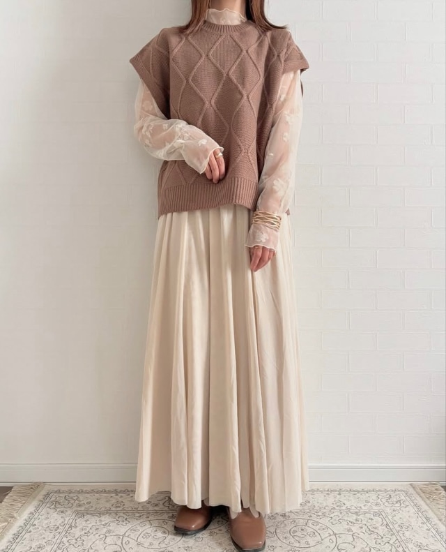 【しまむら】1089円~で即あか抜け!10月ヘビロテ用の「名品ビスチェ&ベスト」