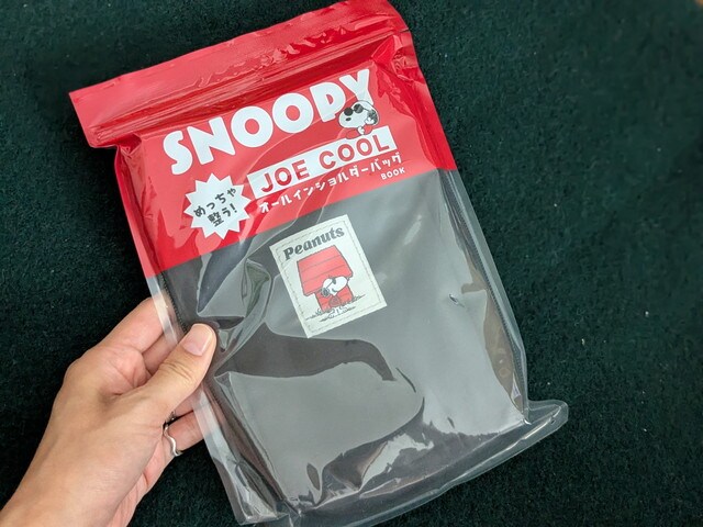 パッケージされたSNOOPY JOE COOL オールインショルダーバッグ BOOK