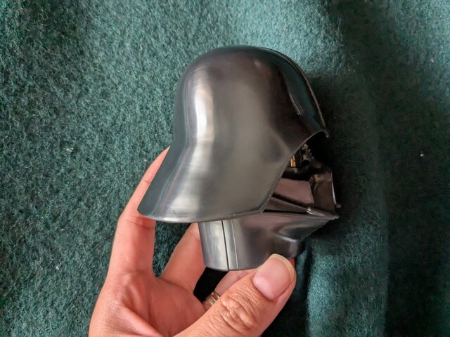 ダース・ベイダーお部屋ライトの側面