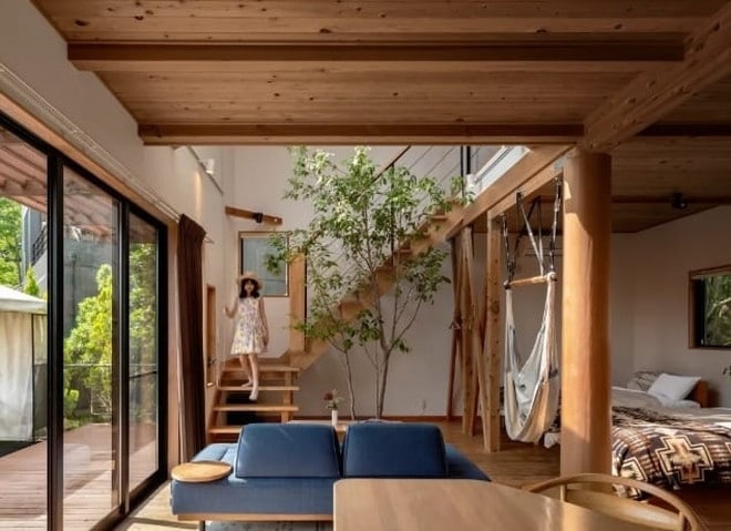 ザ ボタニカルリゾート リンネのグランピングテント