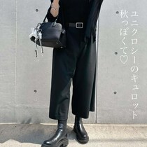 【UNIQLO】この秋冬マスト！旬のスコートやリブパンツで大人コーデを格上げ