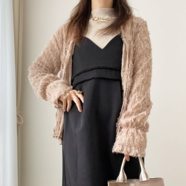 しまむら「シャギーカーディガン」