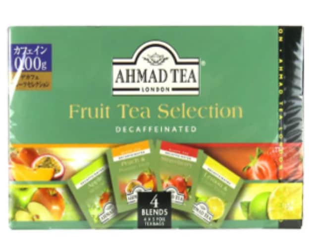アーマッド デカフェ フルーツセレクションのパッケージ