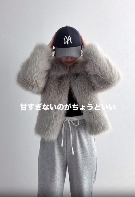 しまむらのエコFエリツキJKを着たコーデ