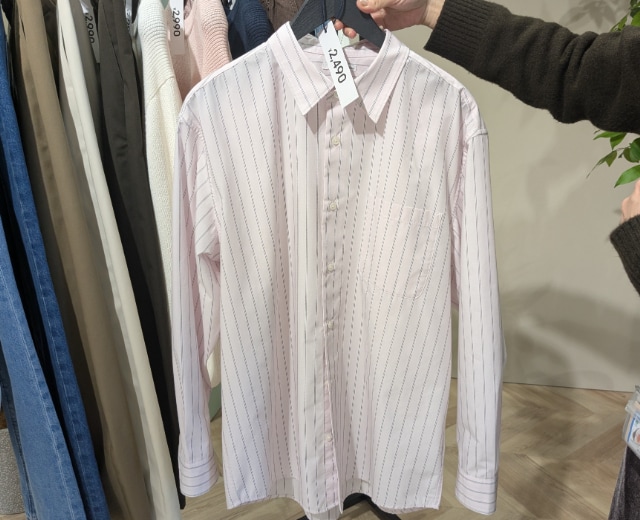 ストライプシャツ