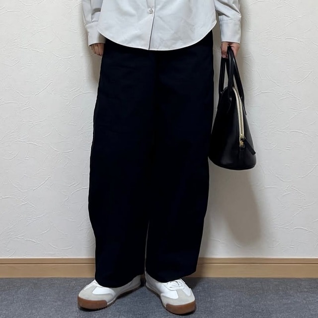 UNIQLO：C「コットンカーブアンクルパンツ」